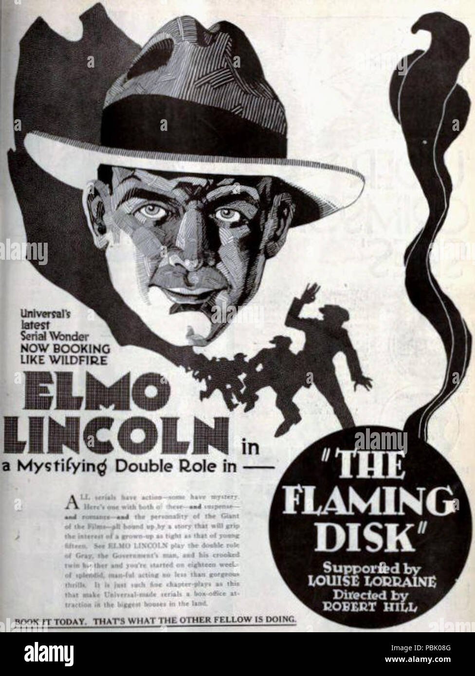 1635 La Flaming disc (1920) - 3 Foto Stock