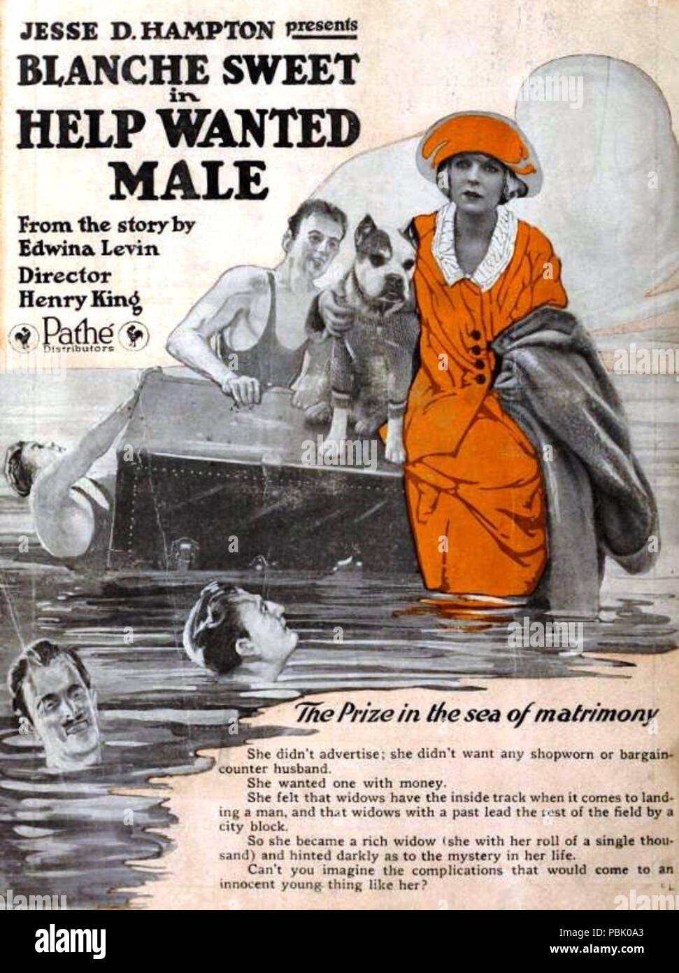 751 Aiuto voluto - Maschio (1920) - 4 Foto Stock