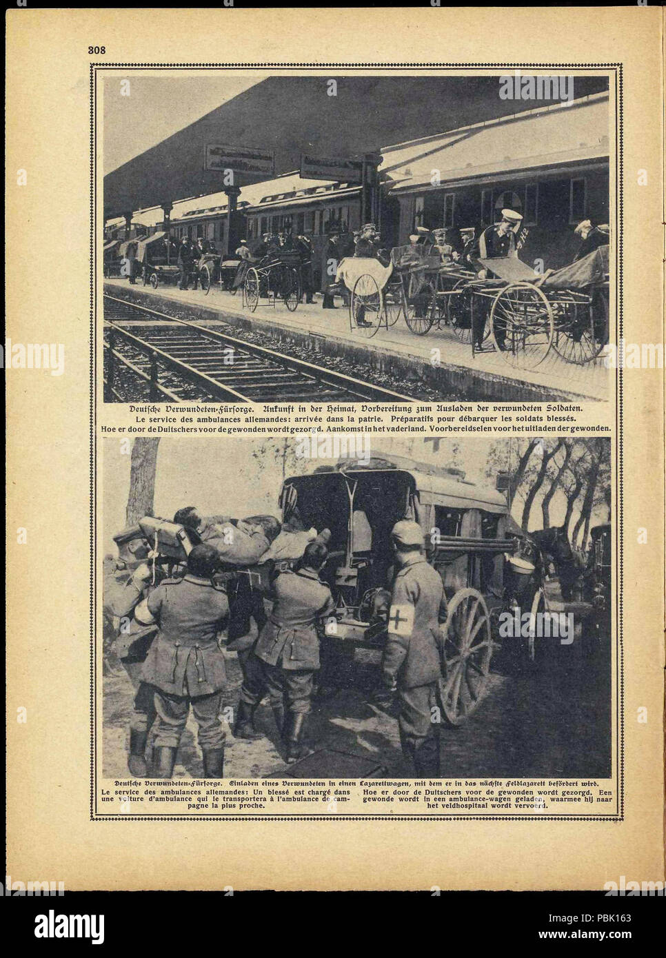 794 Illustrierter Kriegs-Kurier 2. Jahrgang Nr.20 308 Foto Stock
