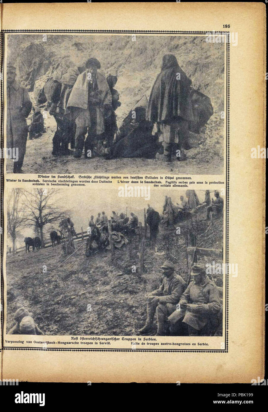 794 Illustrierter Kriegs-Kurier 2. Jahrgang Nr.13 195 Foto Stock