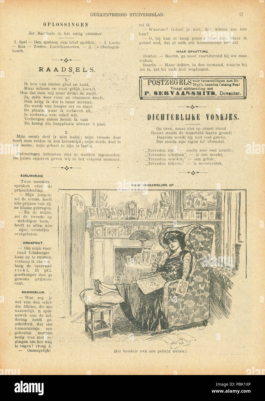 1580 Stuivers Blad No23, 6 Juni 1915 pagina17 Foto Stock 1580 Stuivers Blad No23, 6 Juni 1915 pagina17 Foto Stock