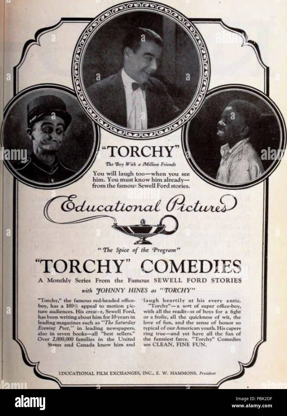 1757 Torchy mix in (1921) - 4 Foto Stock