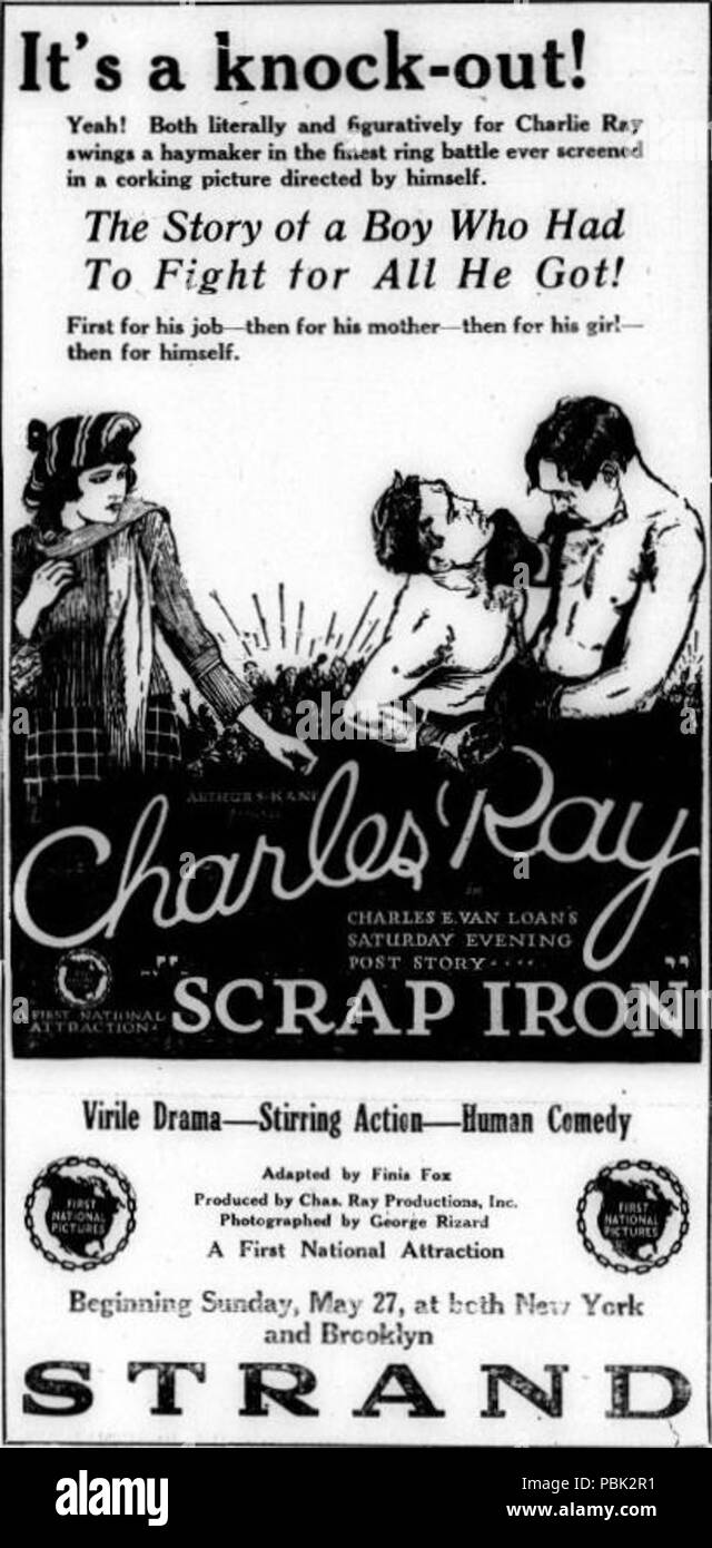 1301 di rottami di ferro (1921) - 1 Foto Stock