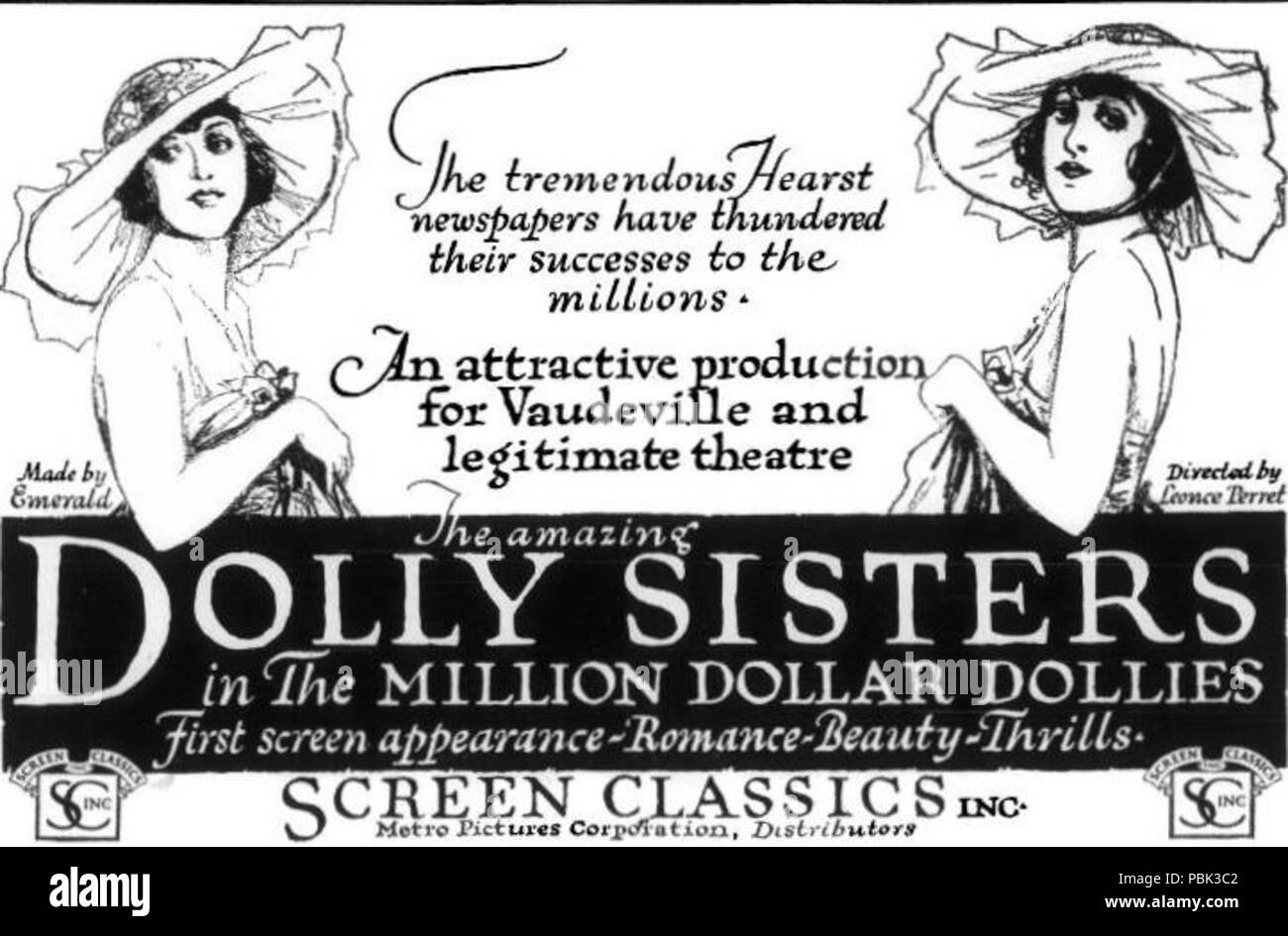 1656 i milioni di dollari di carrelli (1918) - 3 Foto Stock