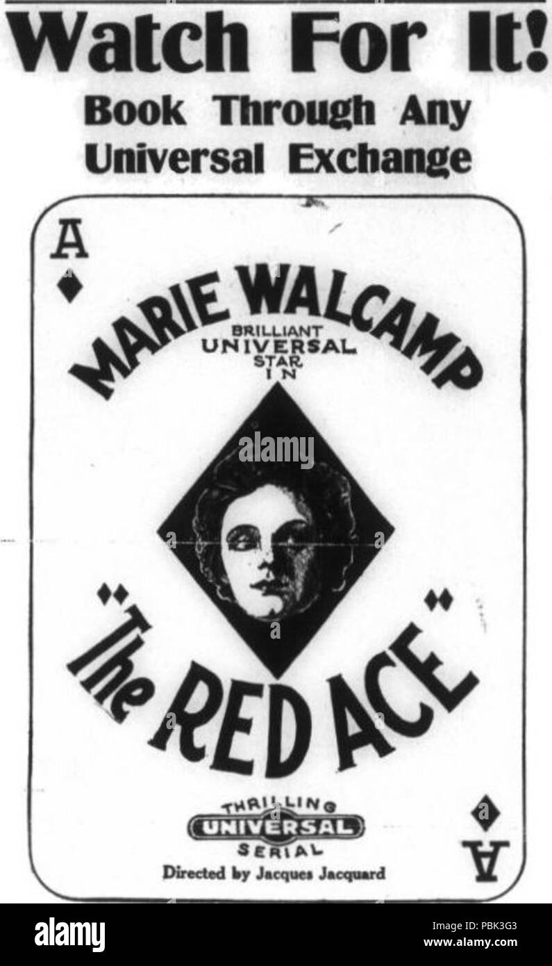 1693 Red Ace (1917) - 6 Foto Stock