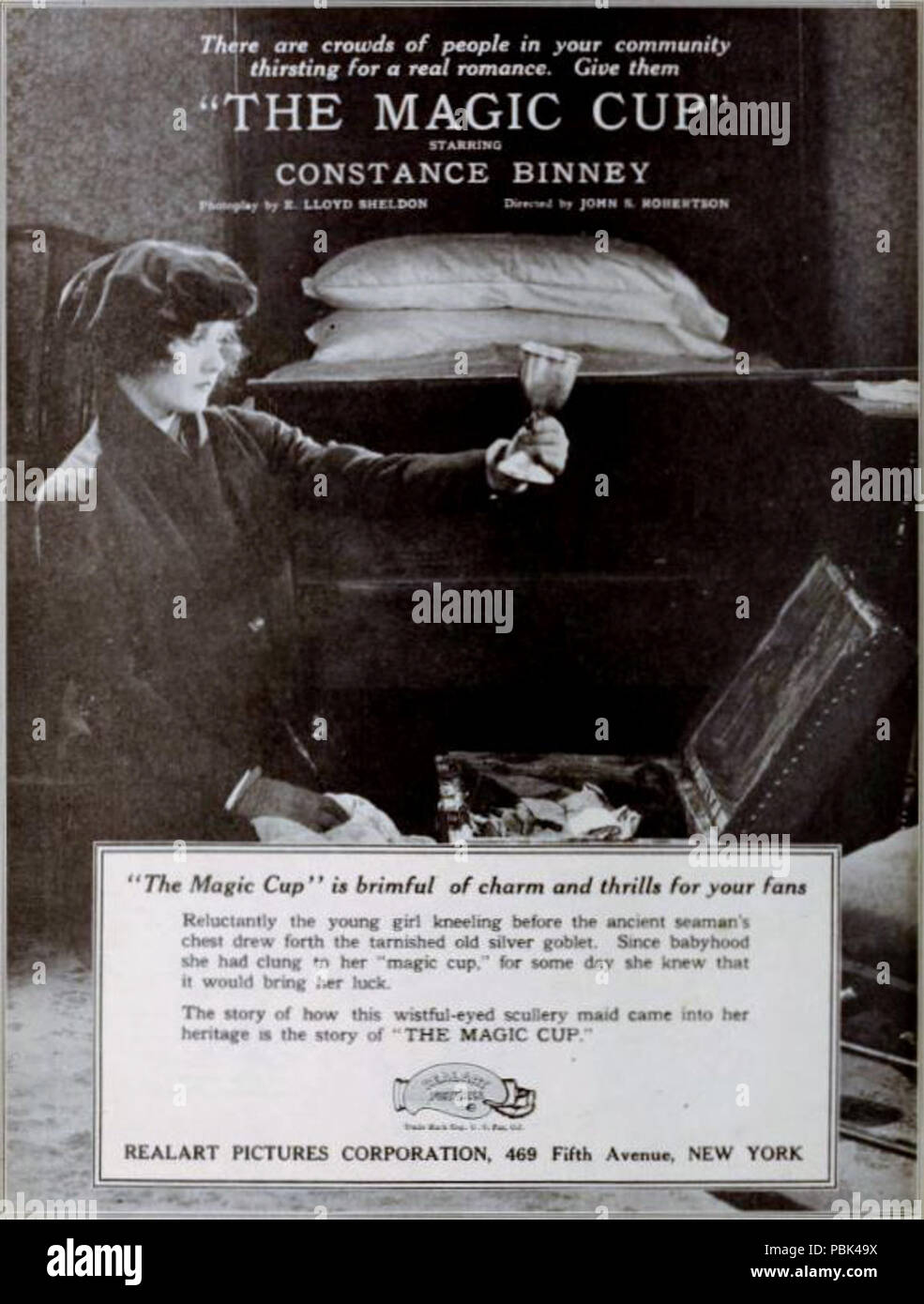 1654 della tazza magica (1921) - 1 Foto Stock
