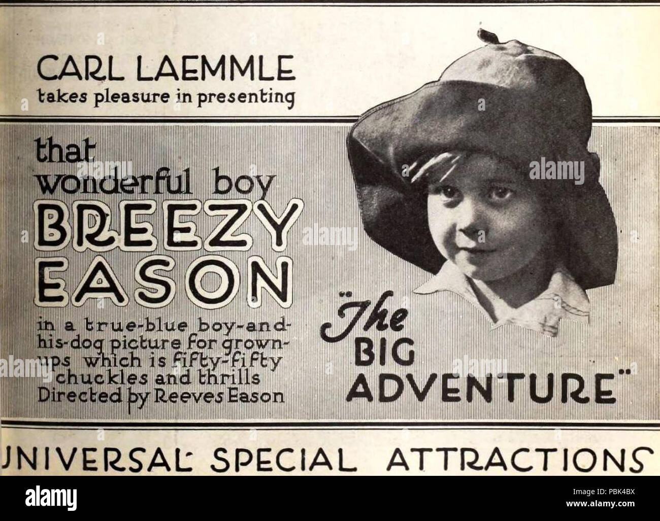 1615 La Grande Avventura (1921) - 2 Foto Stock