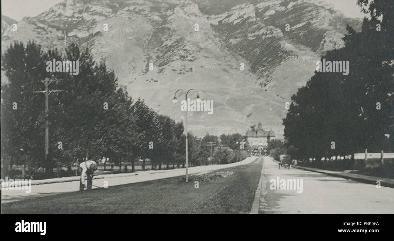 1797 dello stato dello Utah Ospedale (HBLL collezioni speciali- MSSP759) Foto Stock