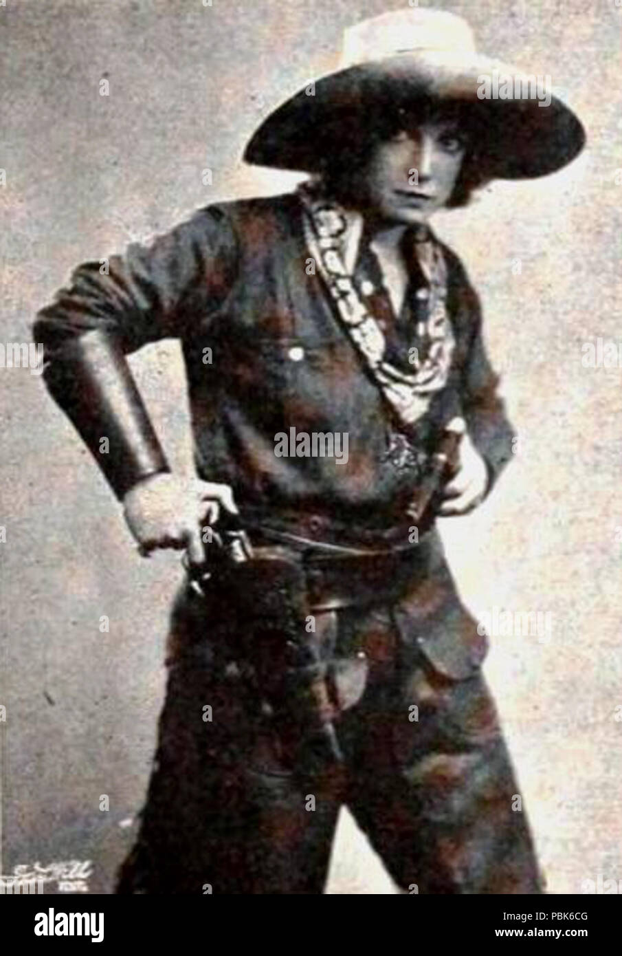 1606 Texas Guinan - Ott 1921 EH Foto Stock