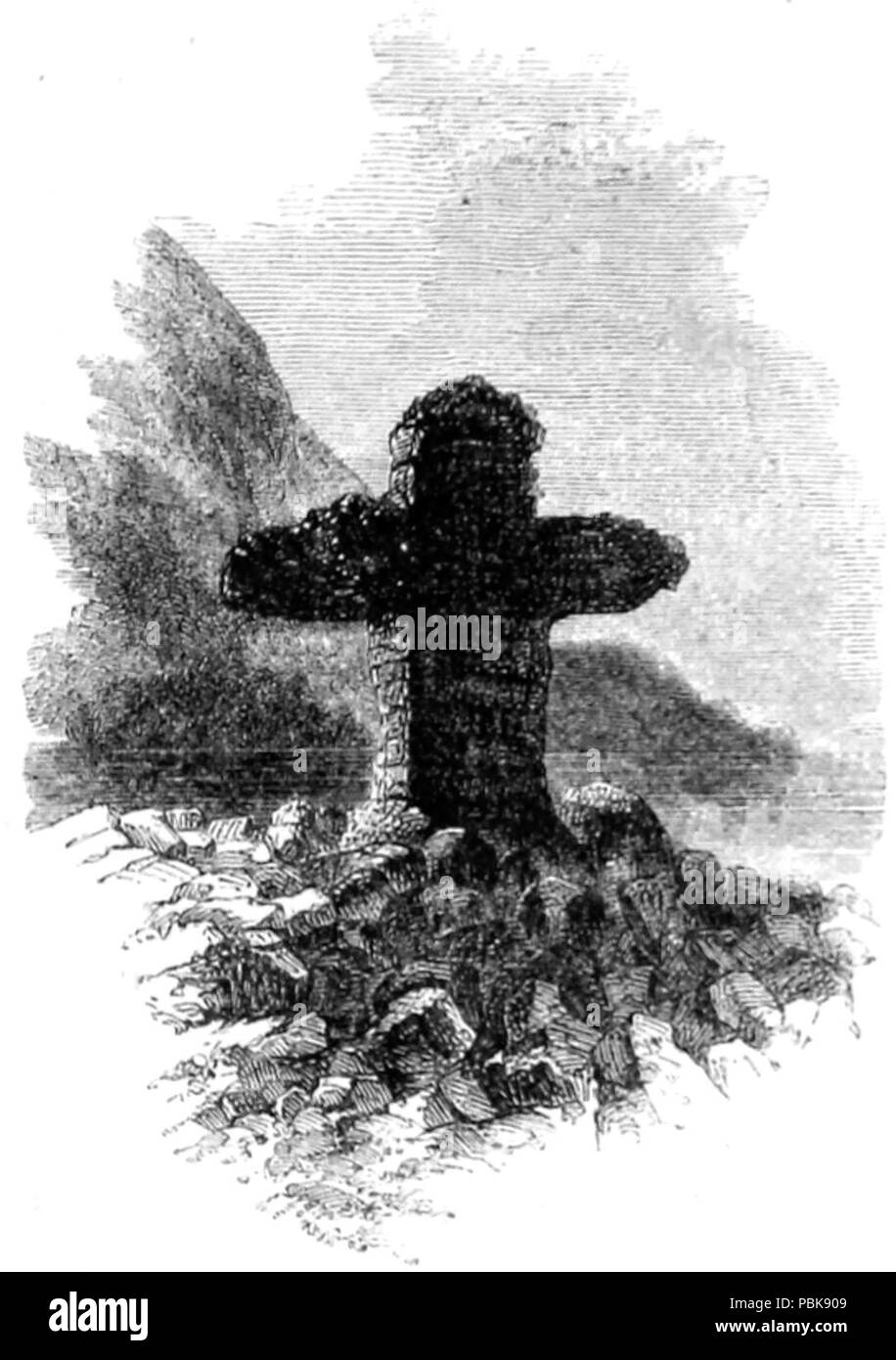 921 La vita con la Esquimaux - 1864 - Volume 2 pagina 87 Foto Stock