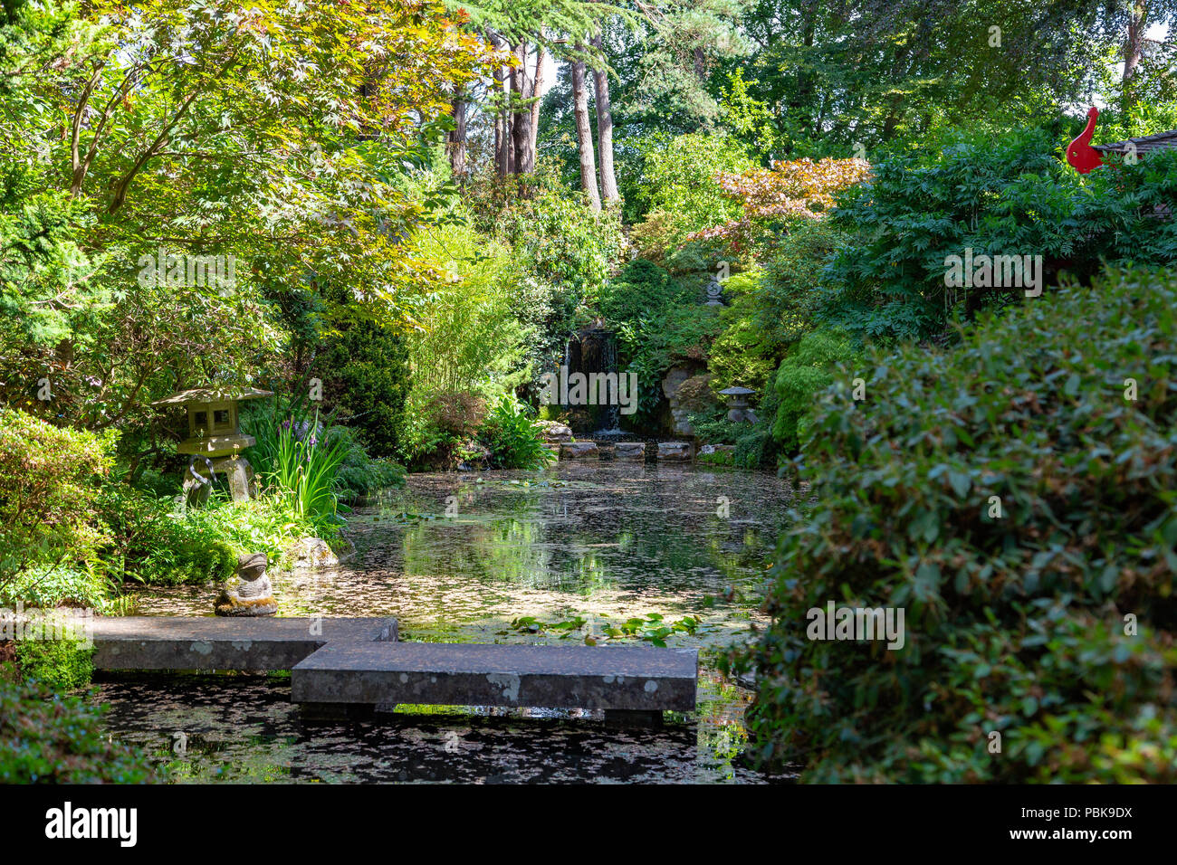 Compton Acres Poole Dorset Foto Stock