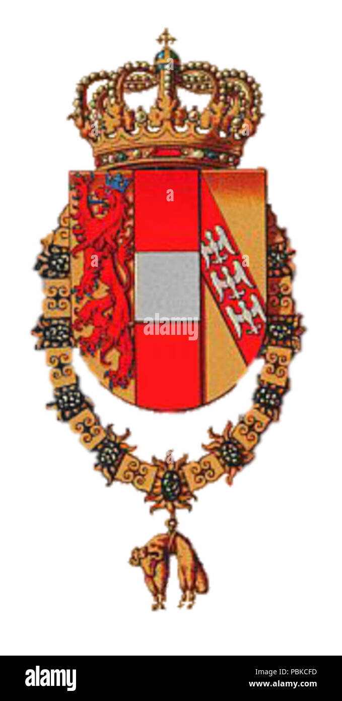738 HABSBURG LOTHRINGEN Foto Stock