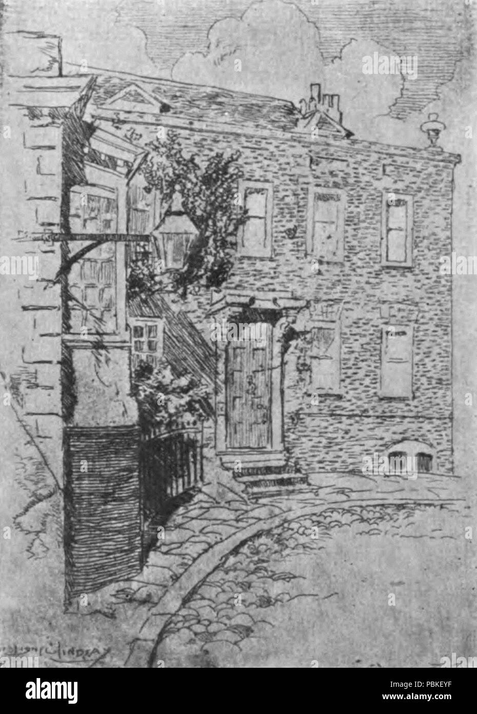 754 Henry James House a Rye Foto Stock