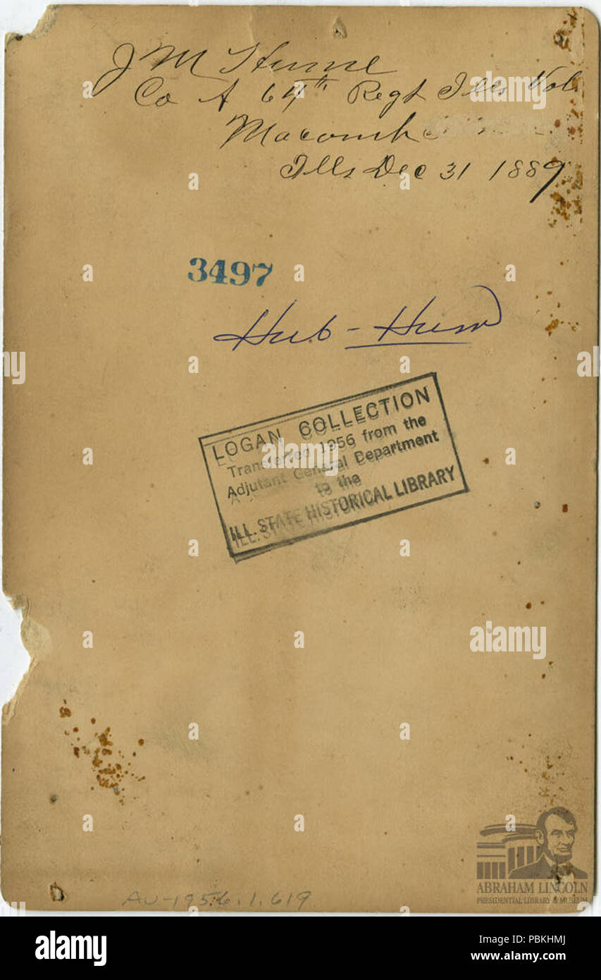 823 James M. Hume (ALP BIB 810) Foto Stock