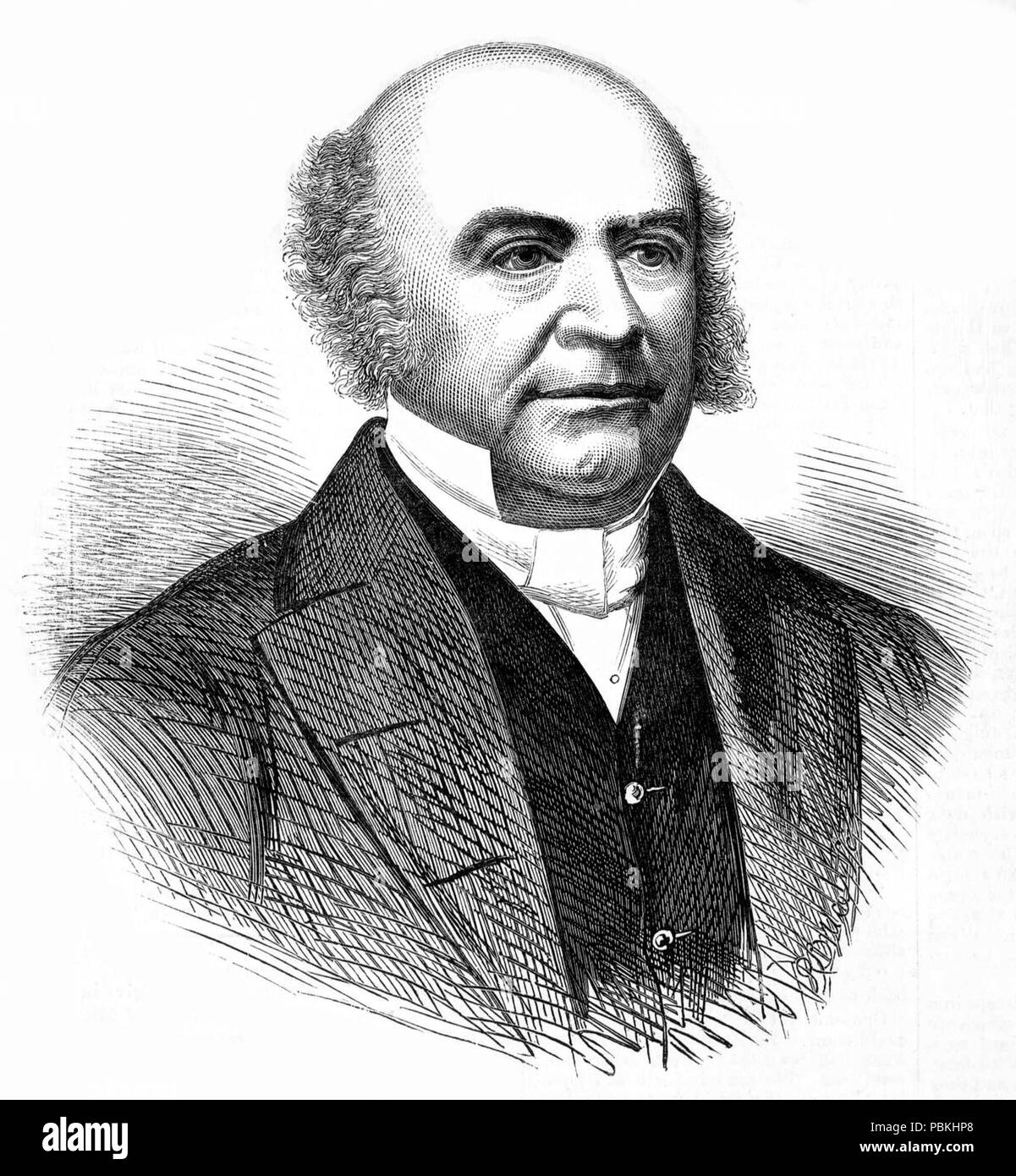 824 James Palmer - illustrato Australian News (1871) Foto Stock