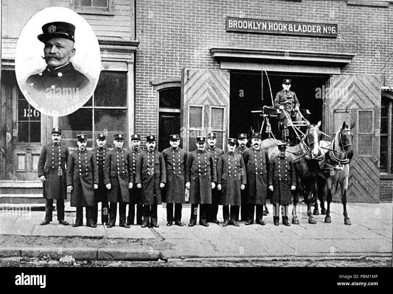 768 cavallo motore Fire in Brooklyn -aa Foto Stock