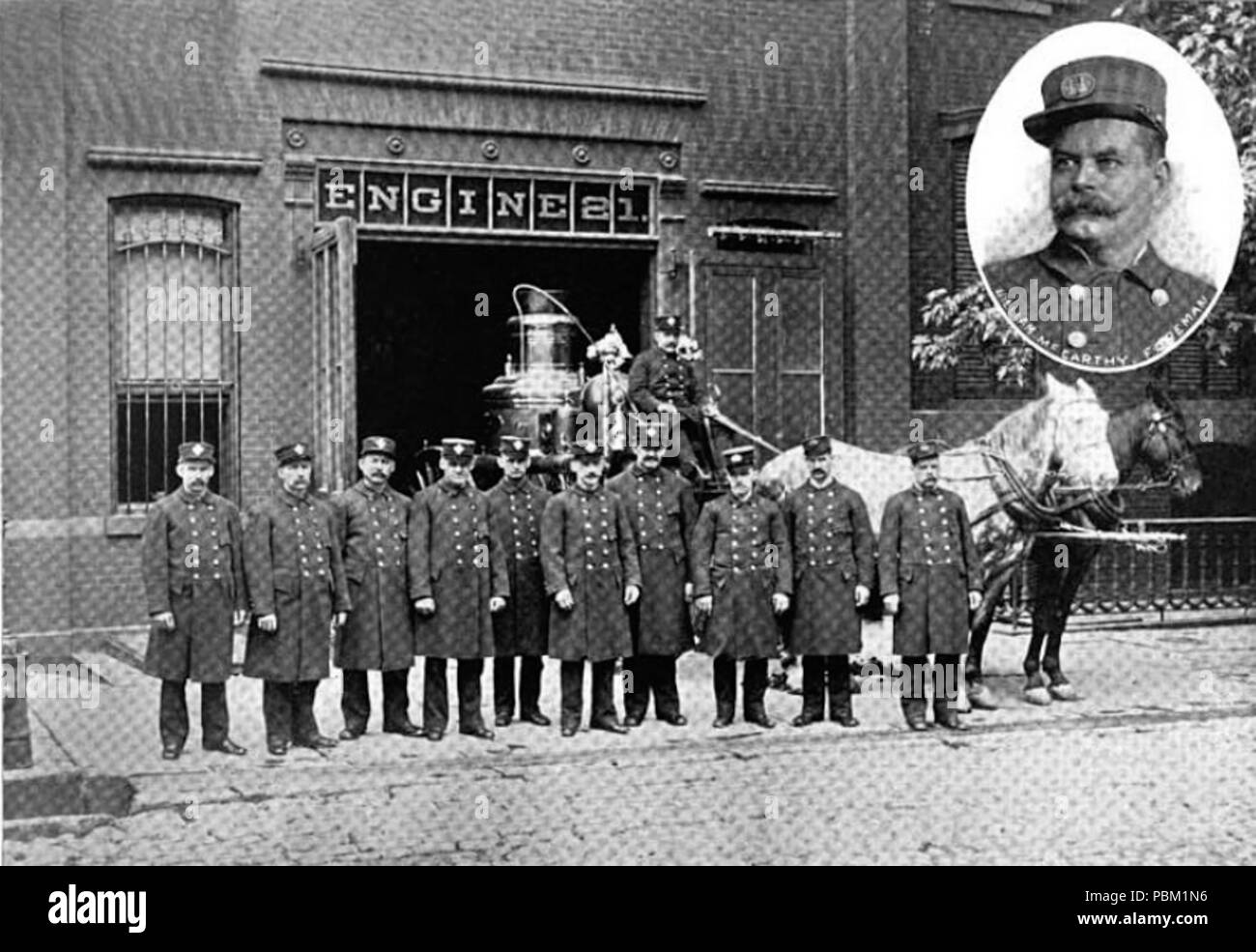 768 cavallo motore Fire in Brooklyn -bx Foto Stock