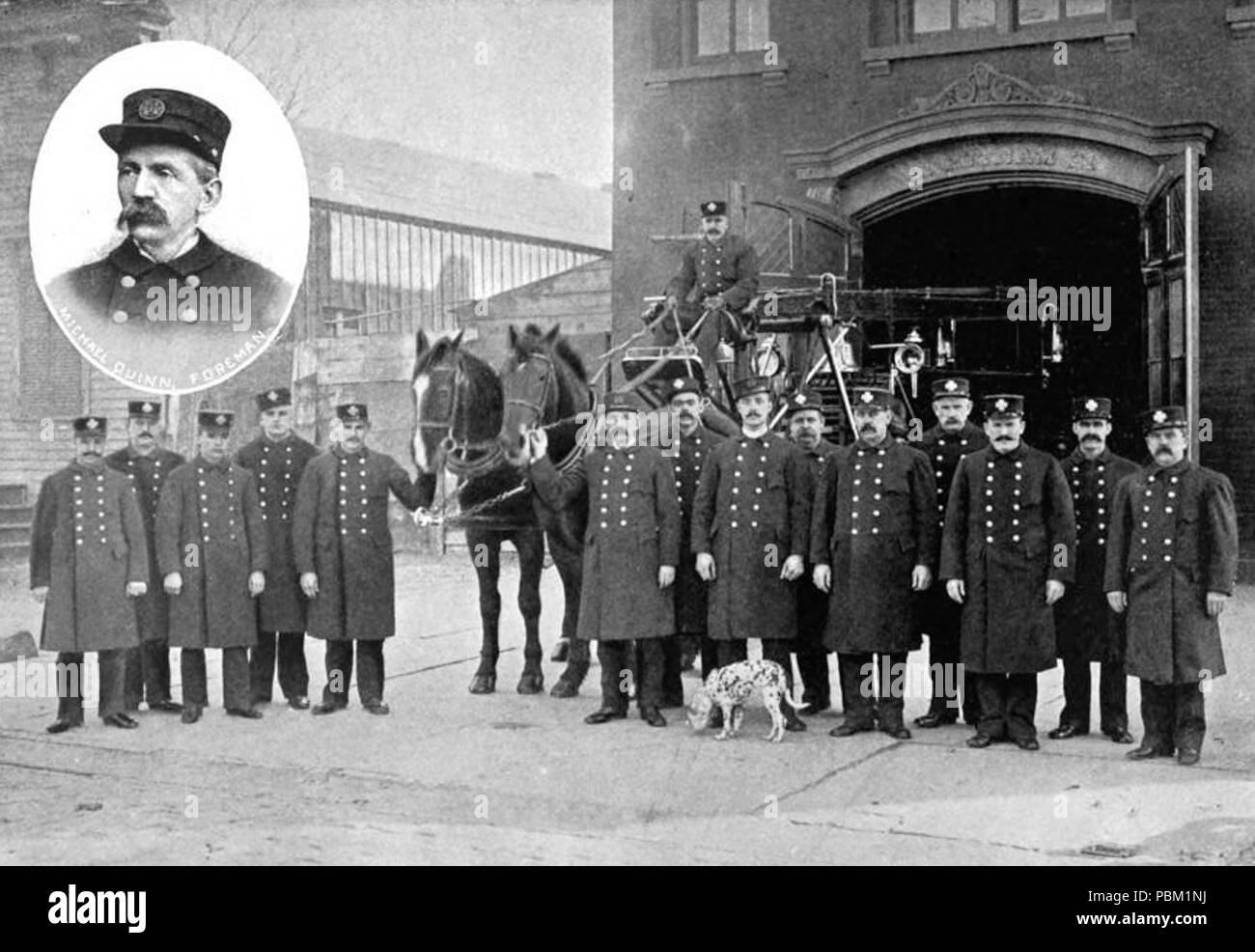 768 cavallo motore Fire a Brooklyn - k Foto Stock