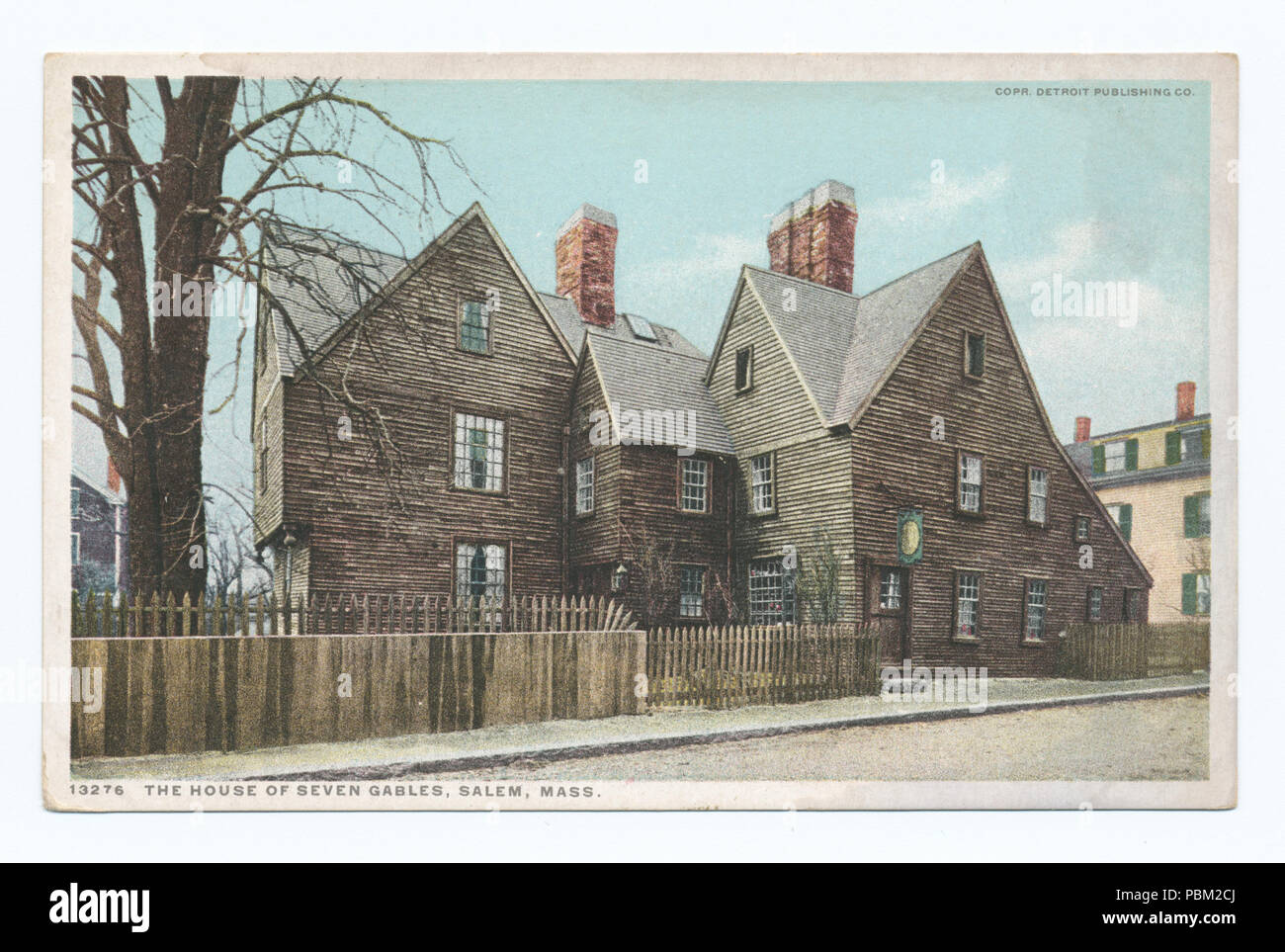 772 Casa di sette Gables, Salem, massa (NYPL b12647398-75597) Foto Stock