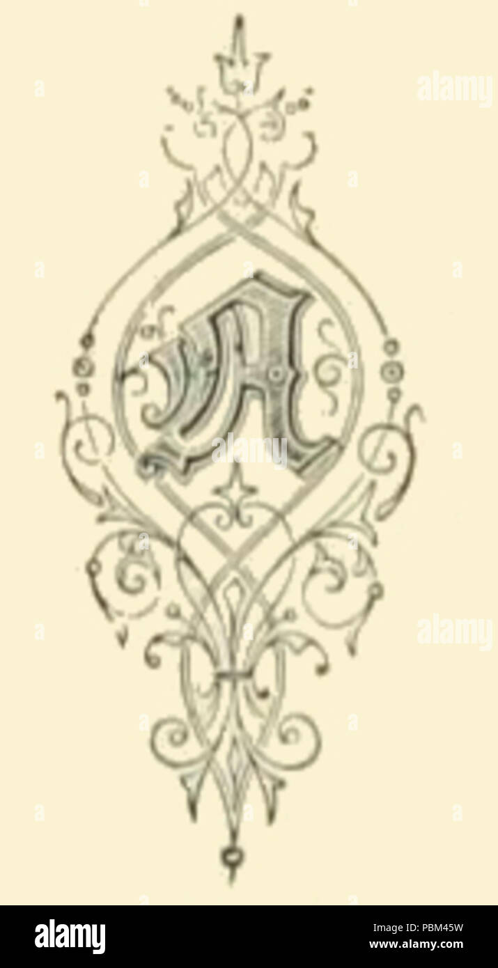 788 illumina la lettera A Foto Stock