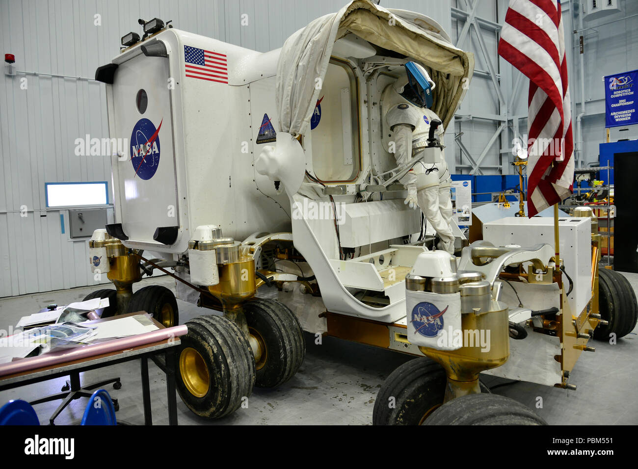 La NASA Mars Rover Veicolo Foto Stock