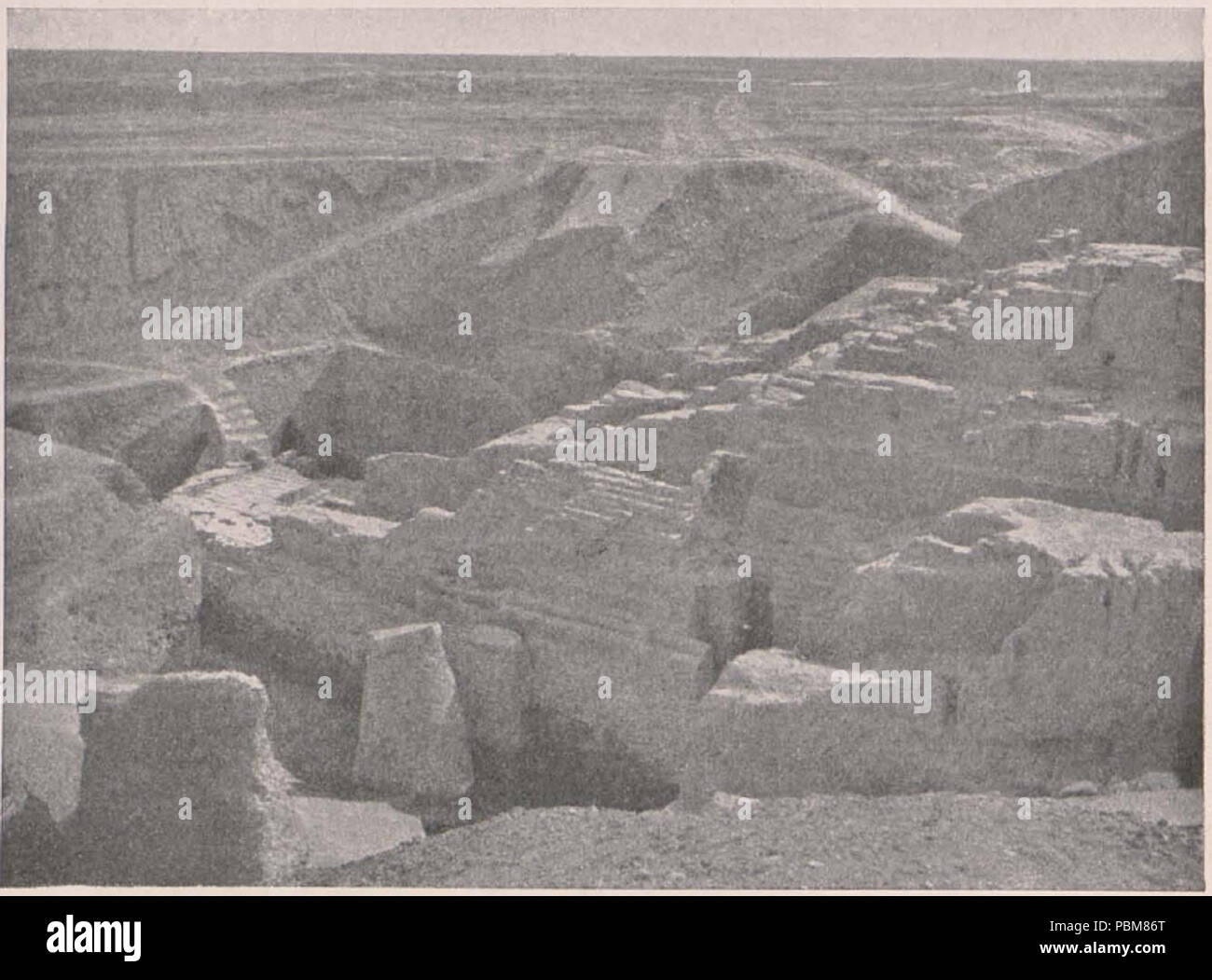 813 Ishtar Gate da nord Foto Stock