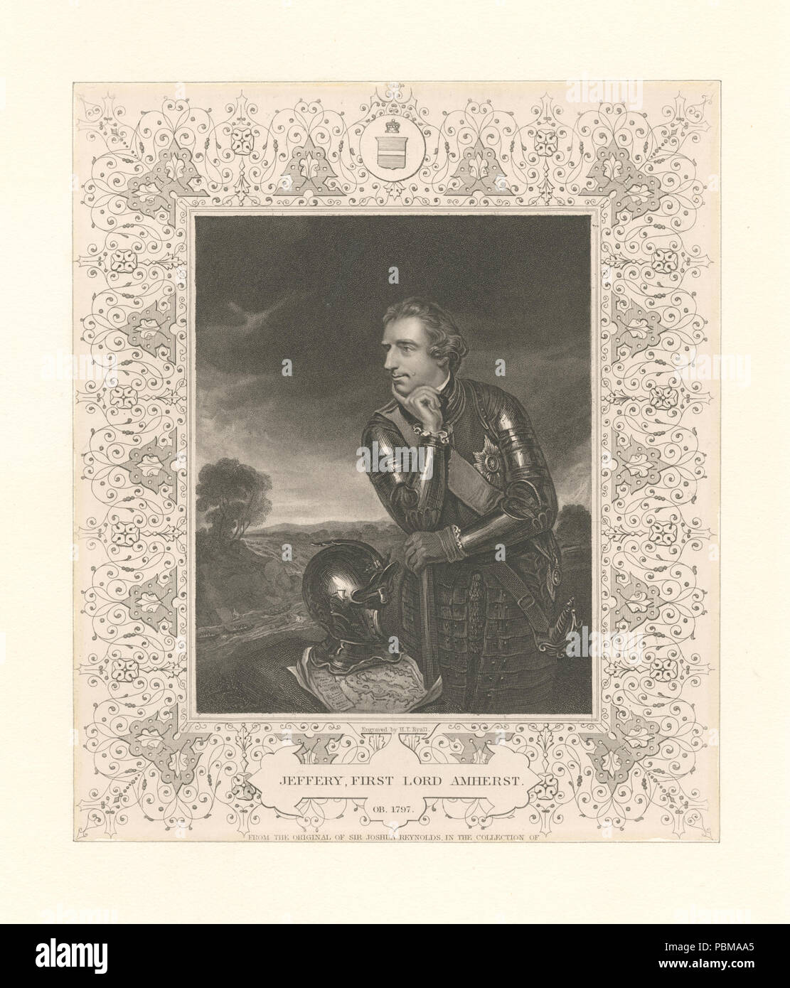 830 Jeffrey, Primo Lord Amherst (NYPL b12610190-421490) Foto Stock