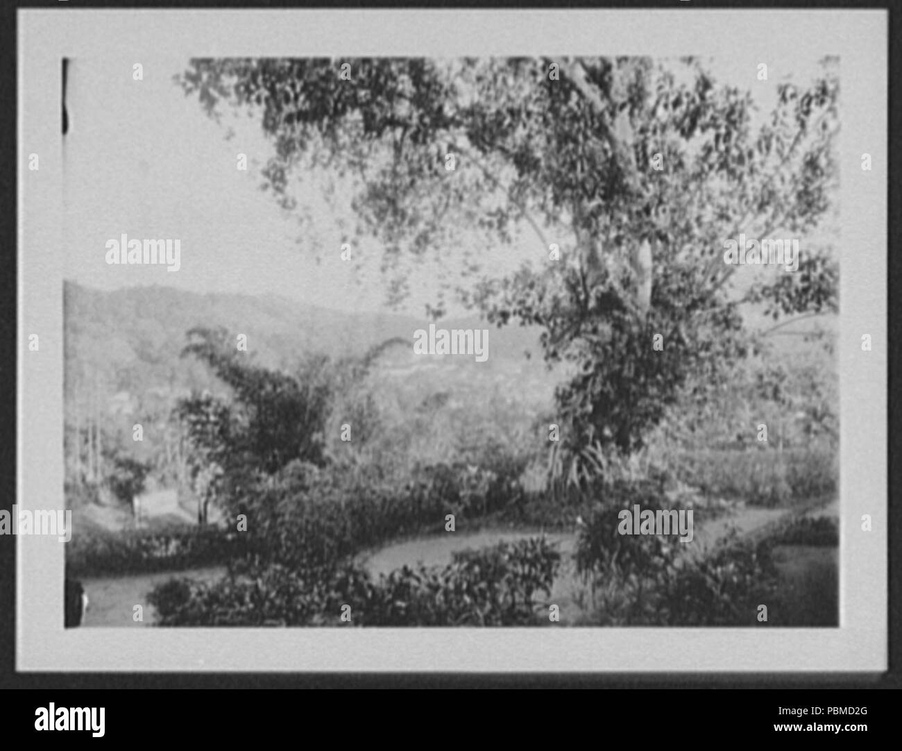 853 Kandy è vista dal di sopra LCCN2004707286 Foto Stock