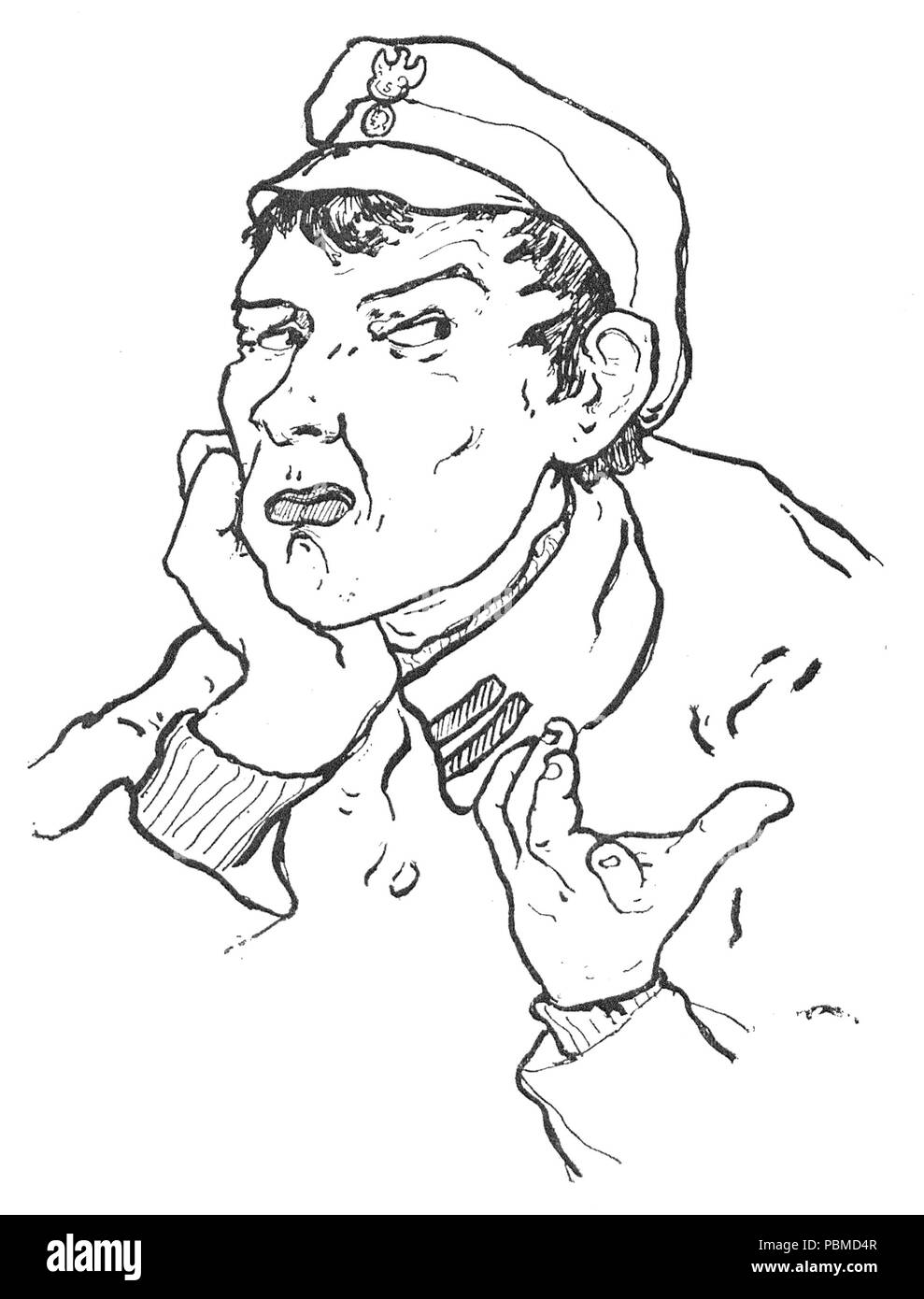 853 Kaprala I Brygady Piłsudskiego Szczapy poglądy różne rzeczy na pagina rozmaite007 Foto Stock