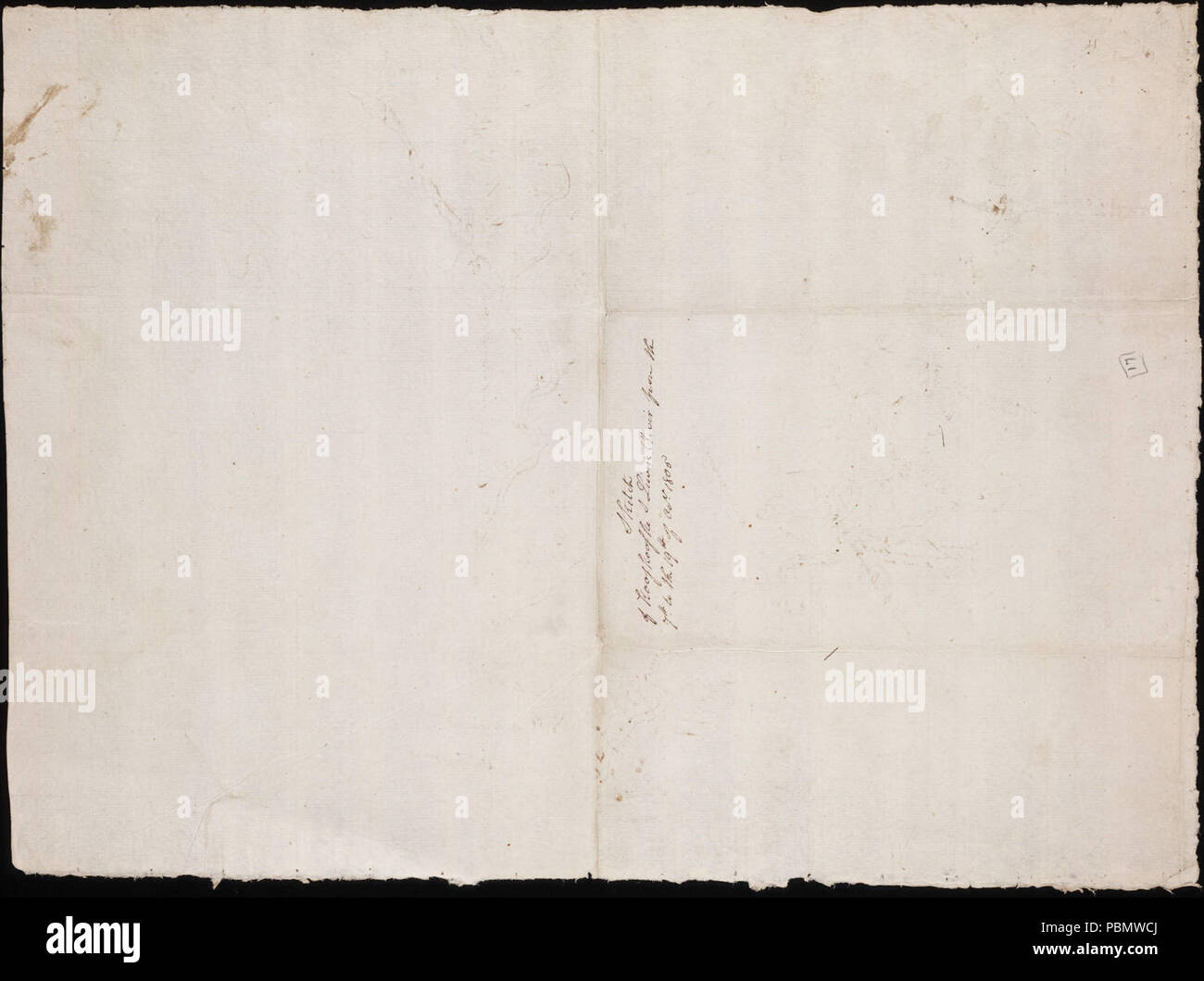 . Una mappa da Lewis e Clark Expedition. 1800 917 Lewis e Clark Expedition mappe (71) Foto Stock