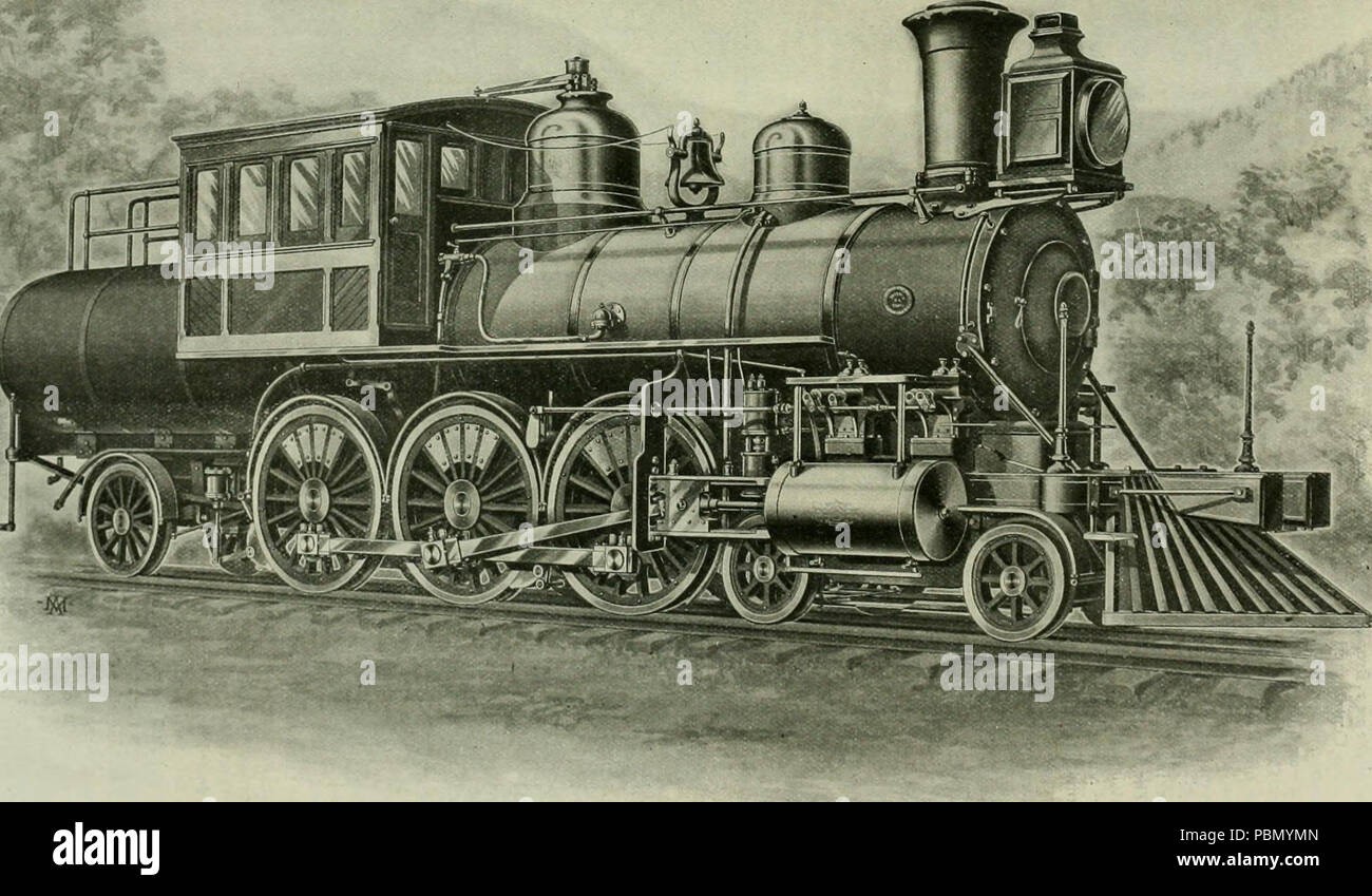 931 locomotore engineering - una pratica ufficiale della stazione di potenza motrice e il materiale rotabile (1898) (14761259085) Foto Stock