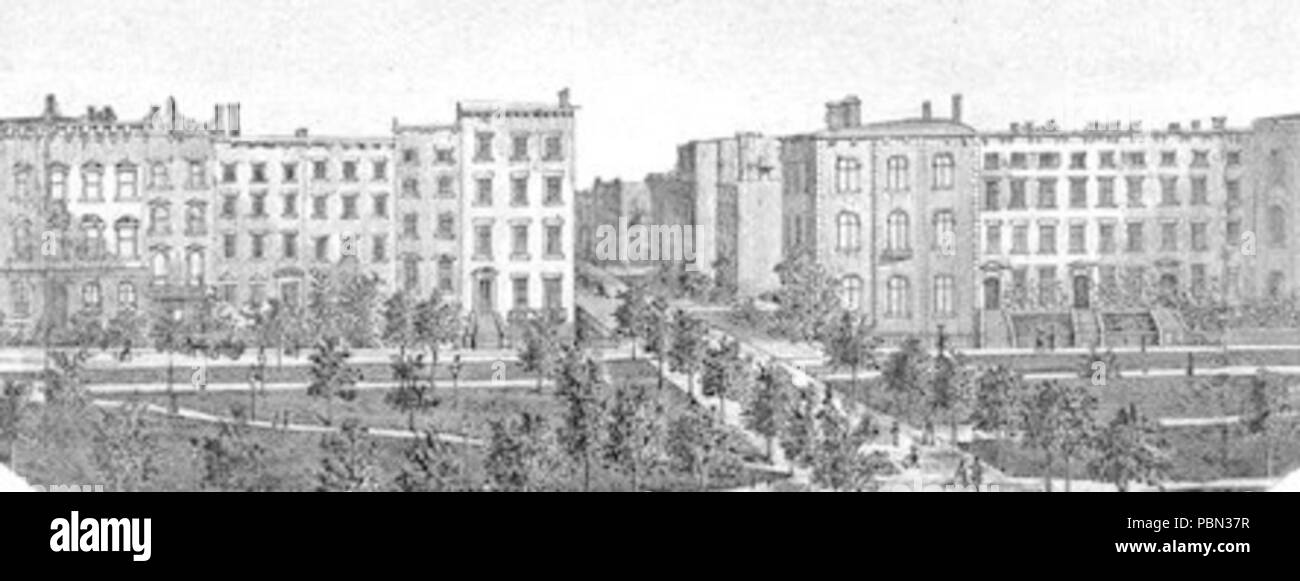 980 Madison Square (lato est) (NYPL B13476046-EM11348) il raccolto Foto Stock