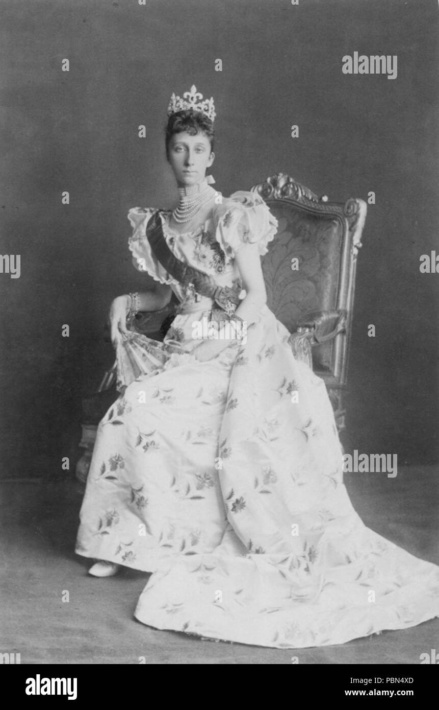 998 Marie Luise, Prinzessin von Bourbon von Parma Foto Stock