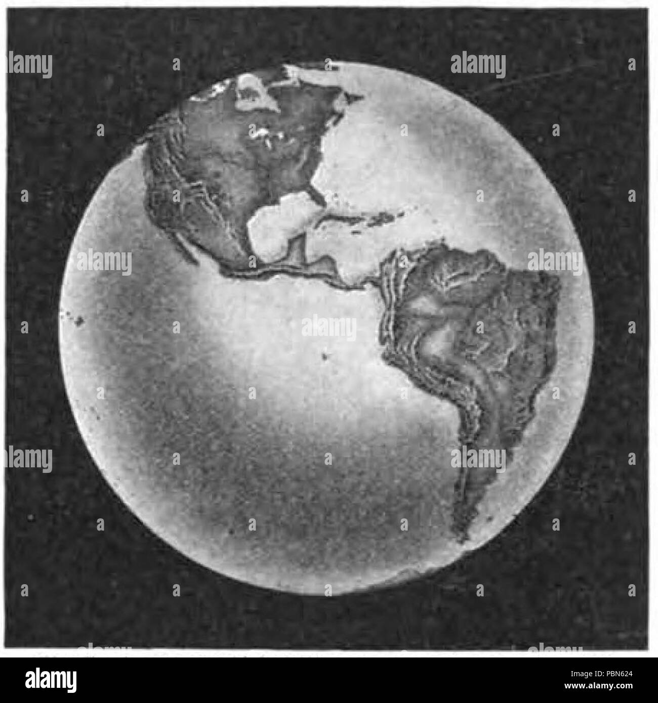 1007 Maury Geografia 009 una messa a terra Foto Stock