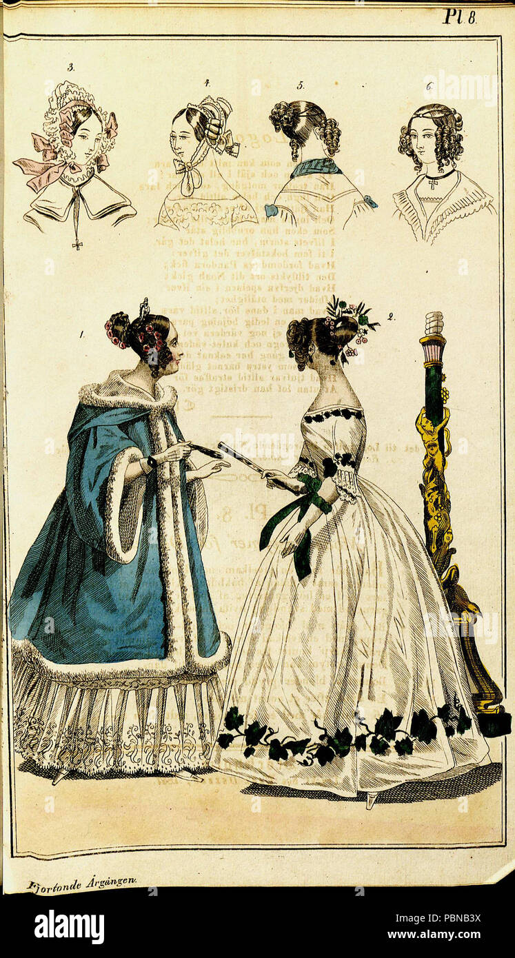 981 Magasin för konst, nyheter och modernamente 1837, illustrazione nr 8 Foto Stock