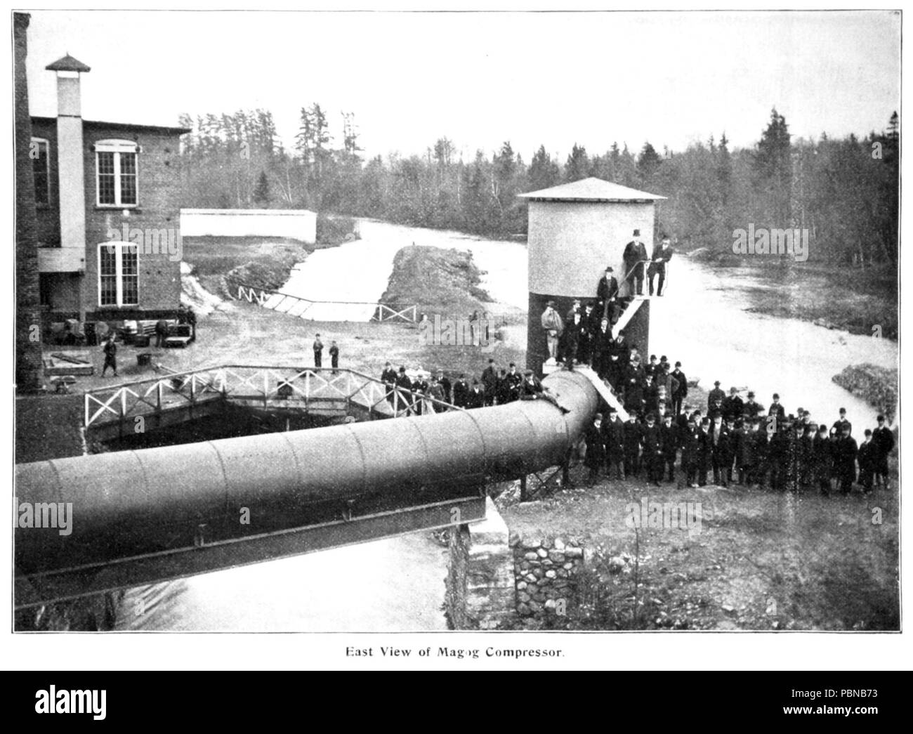 983 Magog trompe testa 3 Foto Stock