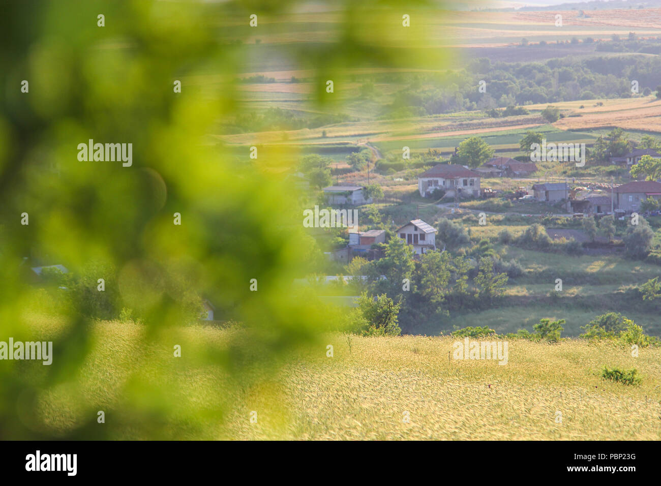 Segreto sperduto villaggio Foto Stock