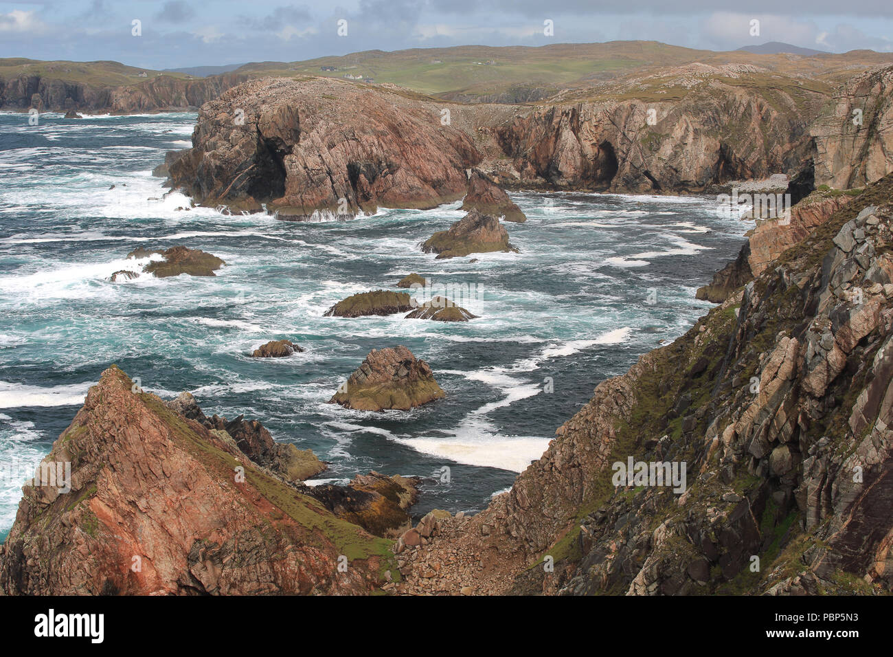 Mangersta, isola di Lewis, Ebridi Esterne, Scozia Foto Stock