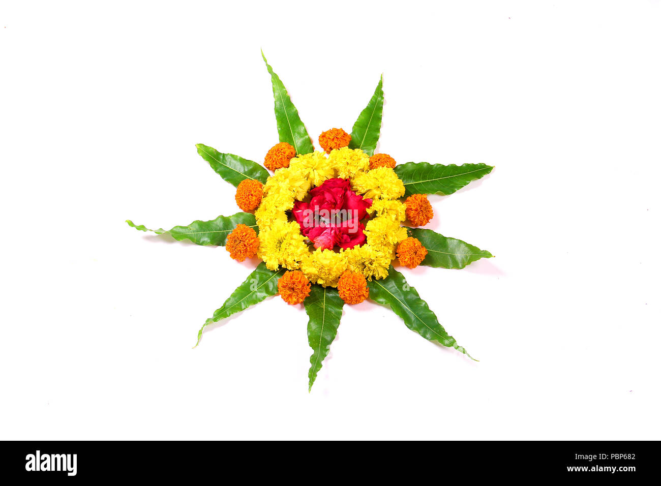 Tagete design Foto Stock