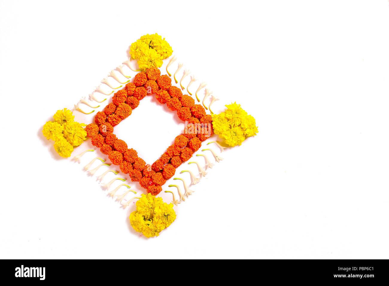 Tagete design Foto Stock