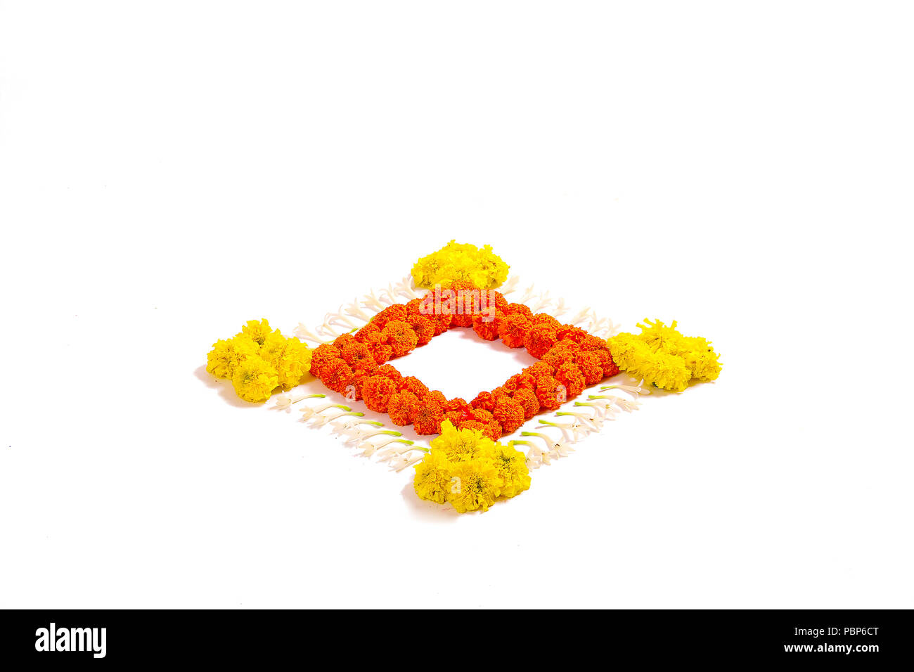 Tagete design Foto Stock