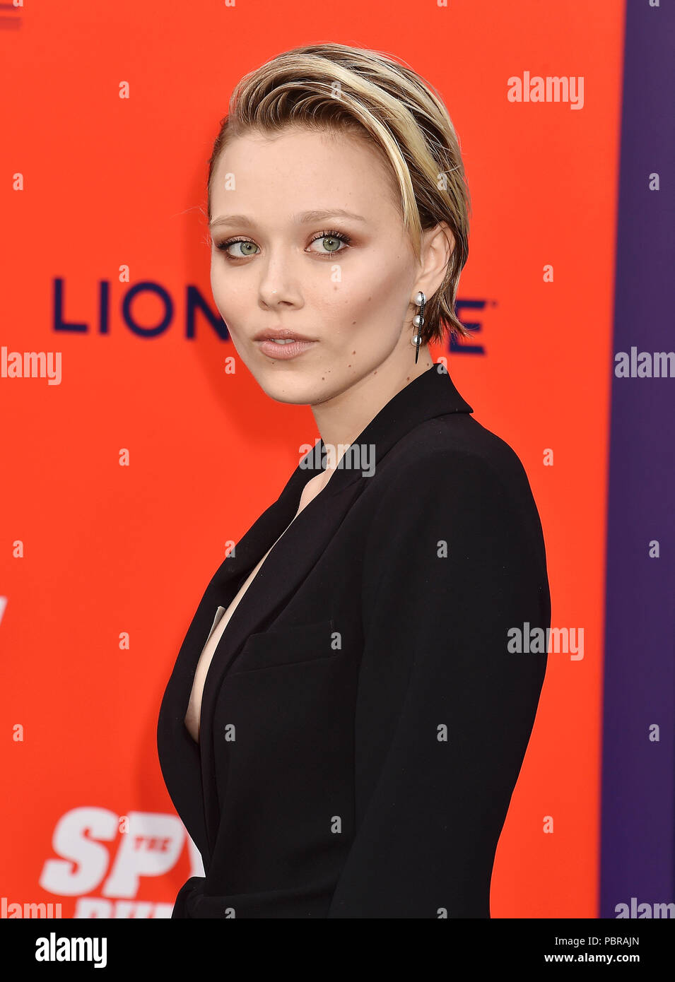 IVANA SAKHNO attrice ucraino alla premiere di Lionsgate 'La spia che mi dumping' al Fox Village teatro sulla luglio 25, 2018 a Los Angeles, California. Photo: Jeffrey Mayer Foto Stock