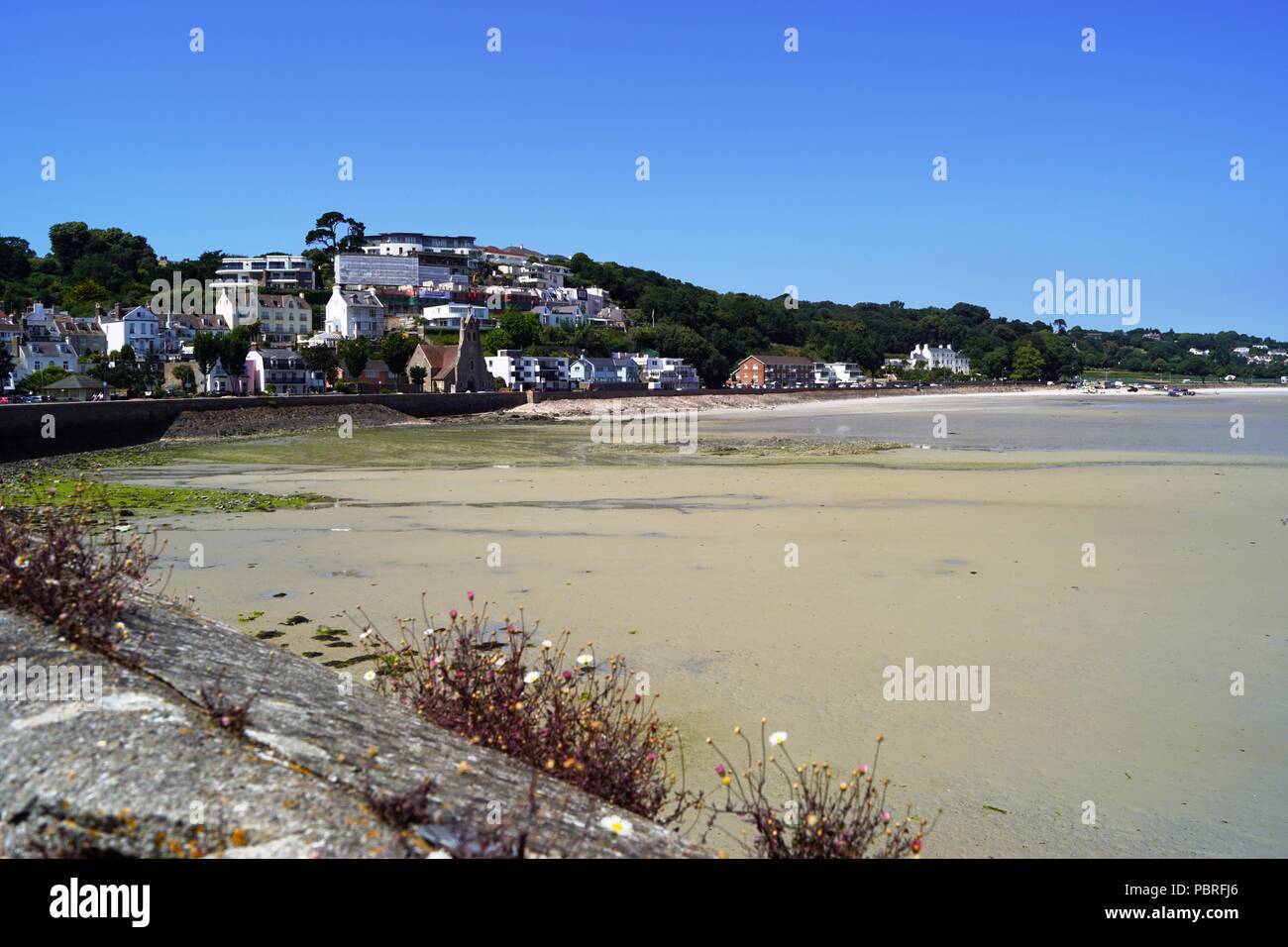 St Aubin Jersey Foto Stock