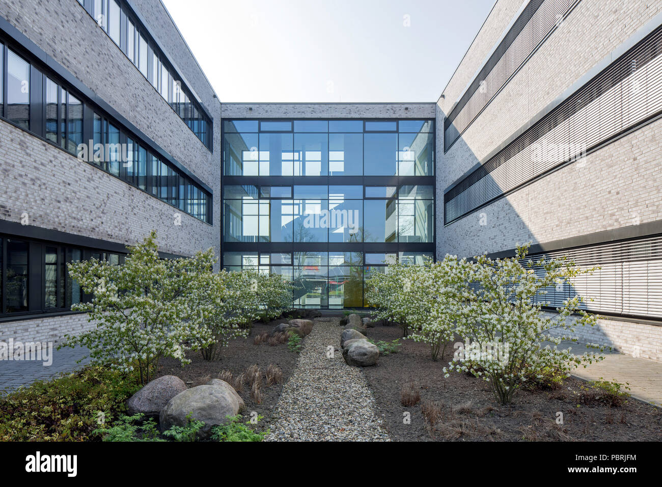 Campus di Hamm Hamm-Lippstadt università di scienze applicate, Hamm, la zona della Ruhr, Nord Reno-Westfalia, Germania Foto Stock