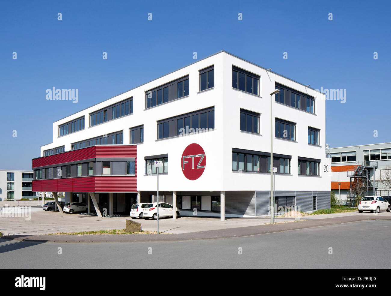 Specialista di terapia e presso il Centro di salute di Paderborn campus, Paderborn, East Westfalia, Nord Reno-Westfalia, Germania Foto Stock