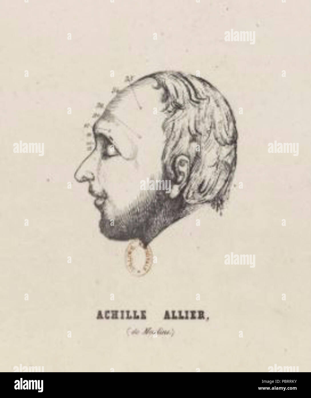 Achille Allier. Foto Stock