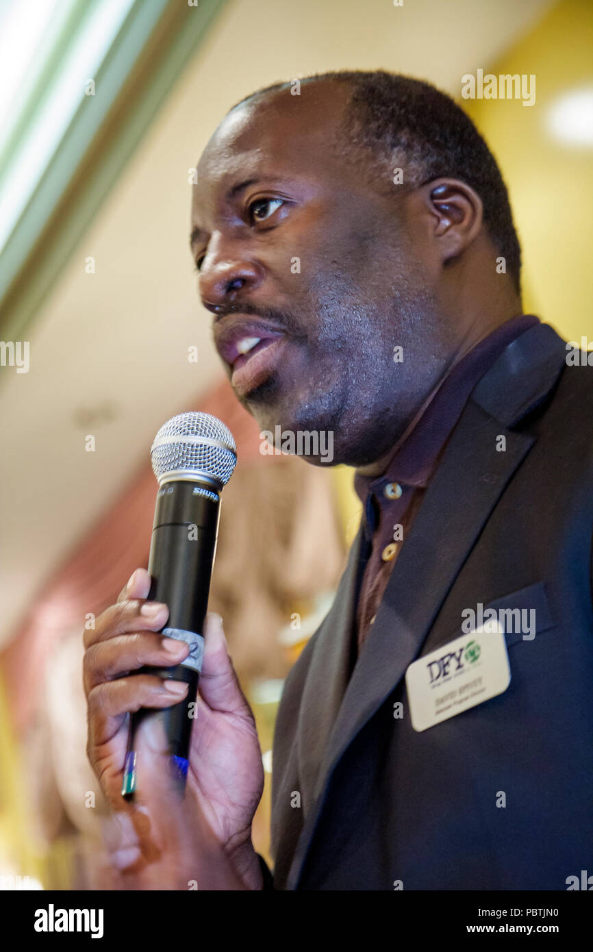Miami Florida,Leadership Training Conference,Drug Free Youth in Town DFYIT club,anti-dipendenza programma organizzazione no profit,studenti educati Foto Stock