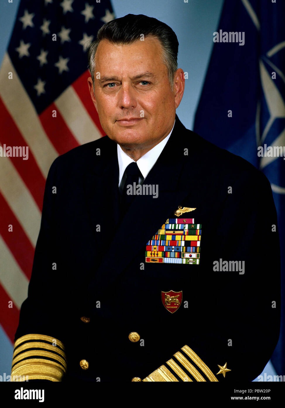 ADM piccole, William Newell 2. L'ammiraglio William N. piccolo, USN Foto Stock