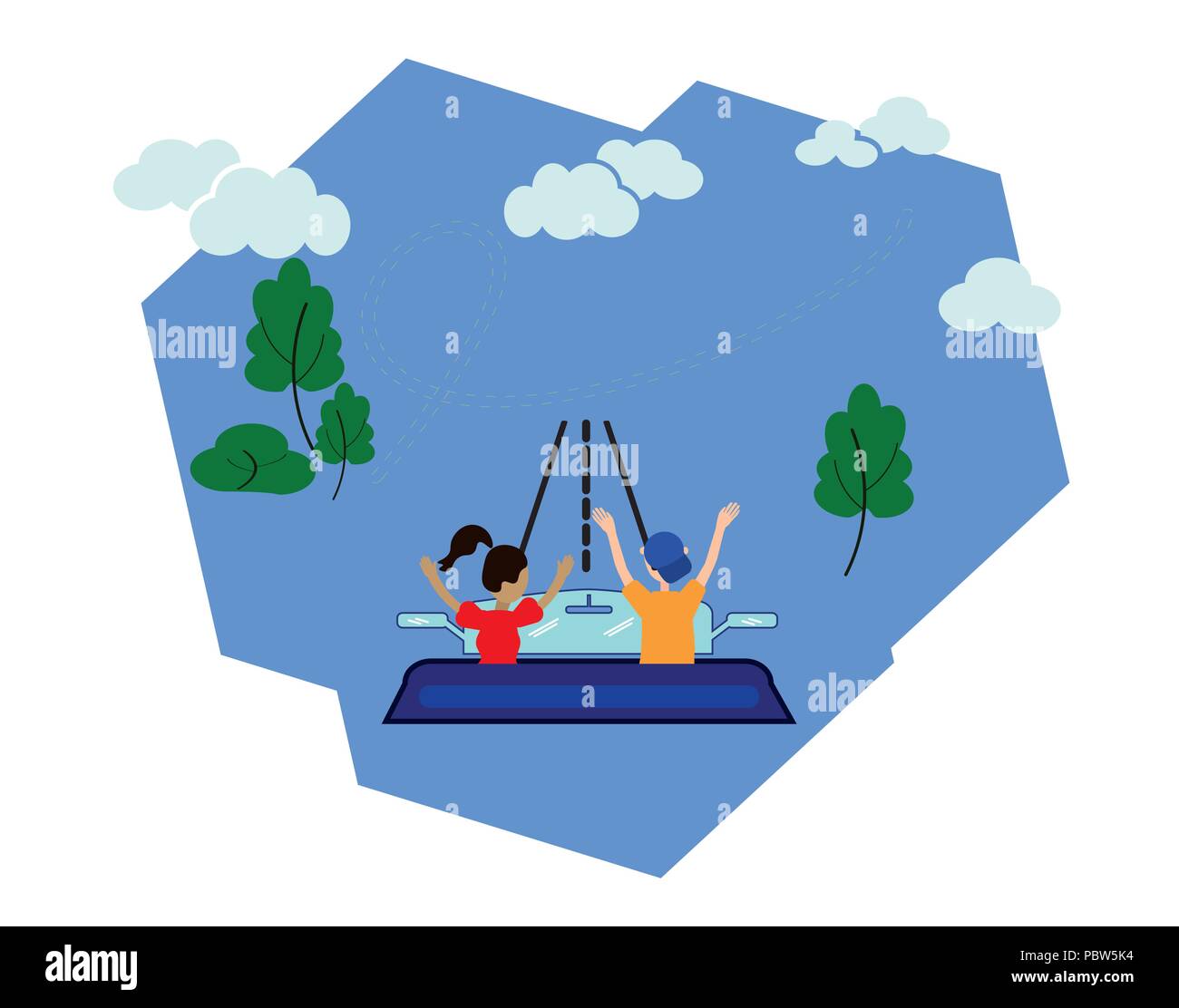 Una donna e un uomo di viaggiare in auto. Idea concettuale di un design piatto di un vettore grafico serie di illustrazioni. Navigazione, Mappa online sullo smartphone, percorsi GPS su una mappa della città, l'applicazione mobile Illustrazione Vettoriale