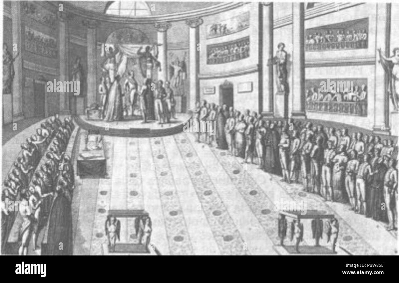 144 Cortes del liberale Trienio Foto Stock